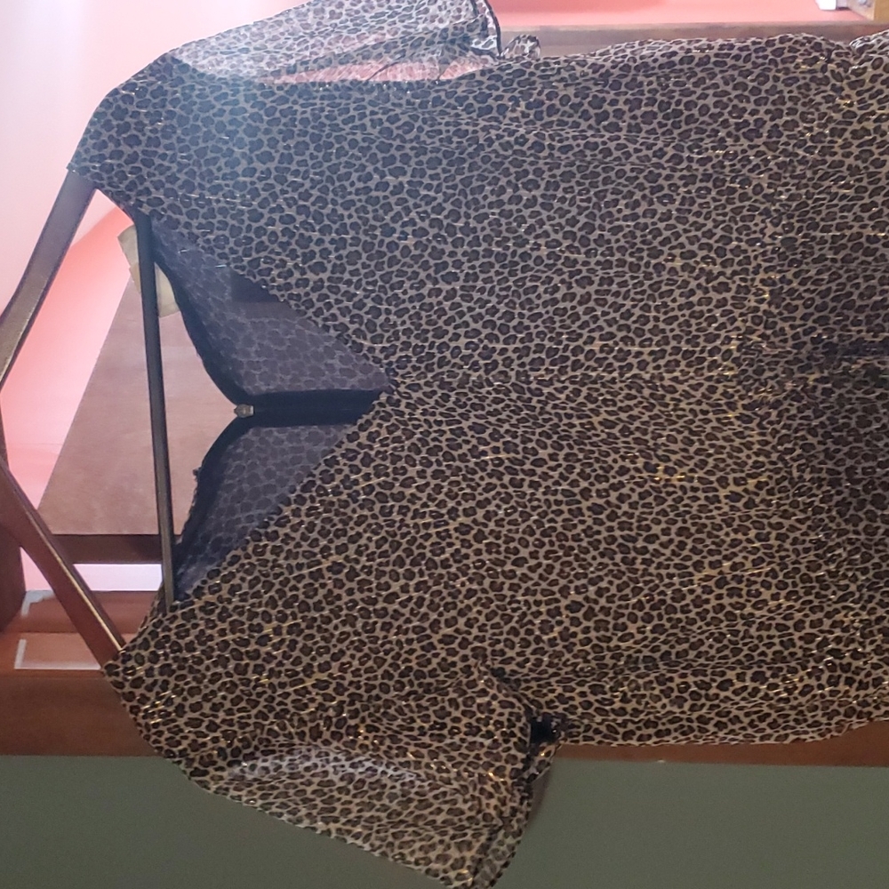 Jumpsuit leopard print